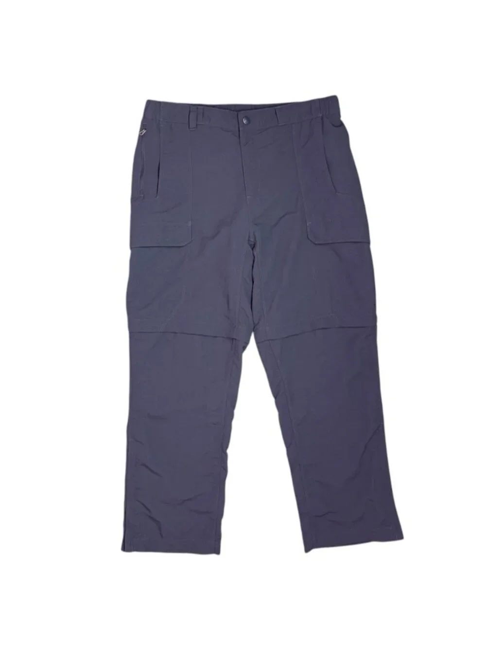 The North Face Convertible Cargo Pants Shorts Charcoal Men’s Large Short